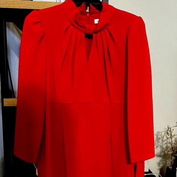 COPY - ♥️ Calvin Klein Red Dress - Picture 1 of 4